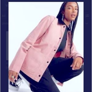 Vans Baby Pink Denim Button-Down! US M
